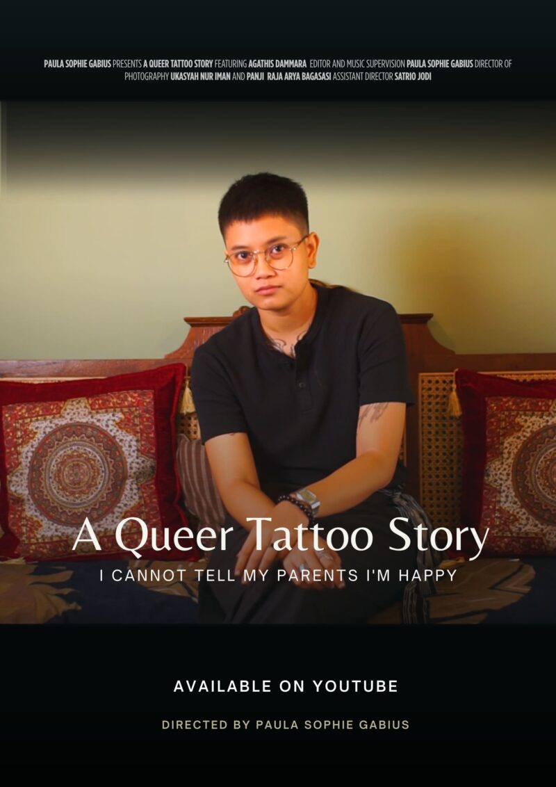 A Queer Tattoo Poster